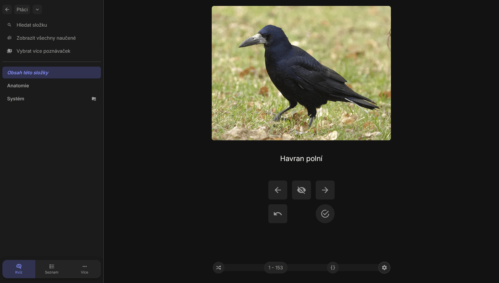 Obrázek z projektu Poznávačka Tool